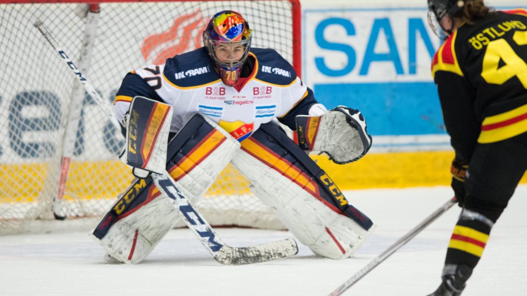 Lovisa Berndtsson under matchen mot Brynäs 170114